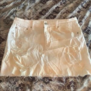 American Eagle stretchy jean skirt